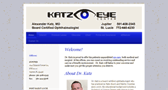 Desktop Screenshot of alexanderkatzmd.com